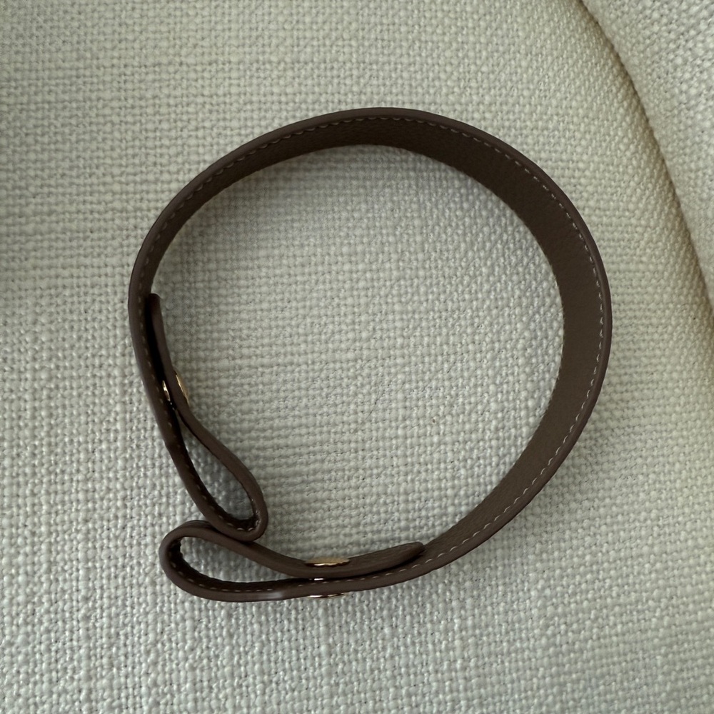 Designer-inspired Lindy Mini in Etoupe (gray-brown) - Picture 8 of 9